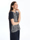 Crew Neck Patterned Short Sleeve Women's T-shirt